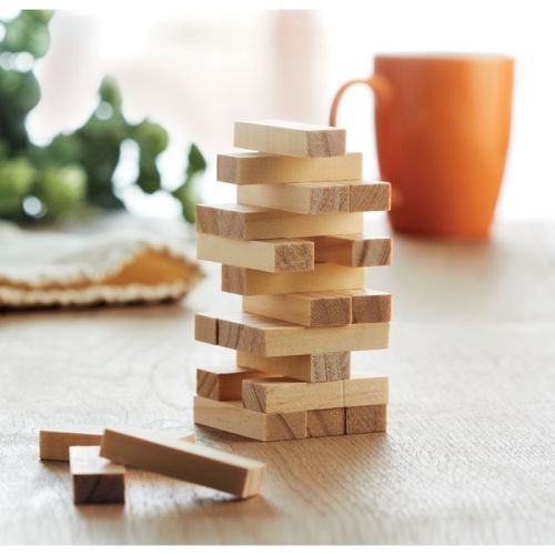 Wooden blocks tower game - Image 5